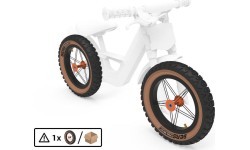Wheel 12'' All Terrain - Black/Orange/Beige