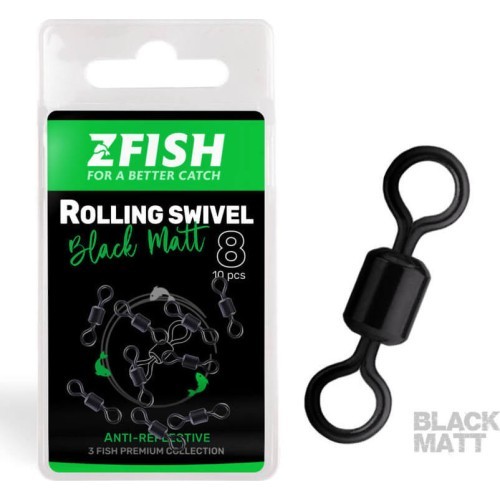 Sukamasis suktukas ZFISH, juodas matinis, dydis 8/28 kg