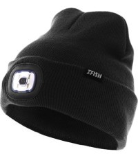 ZFISH Light Beanie kepurė, juoda