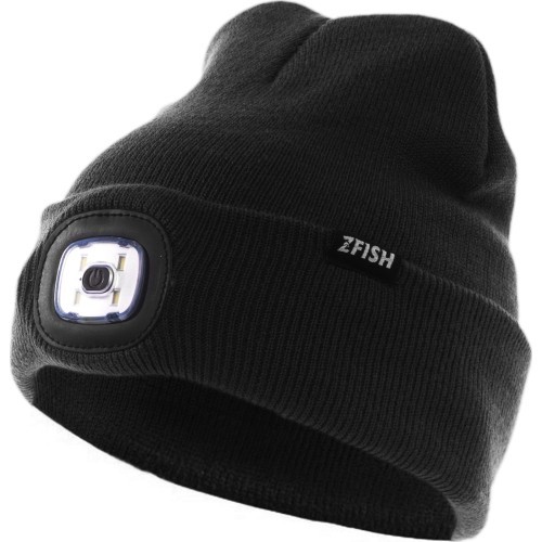ZFISH Light Beanie Black