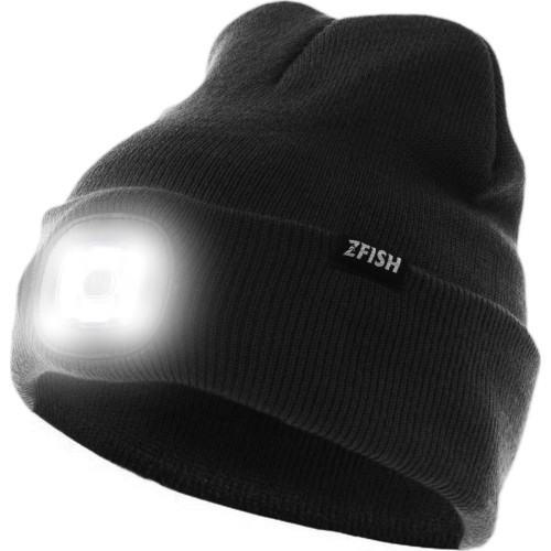 ZFISH Light Beanie Black