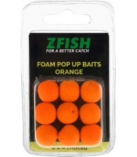 Zfish Foam Pop up masalai oranžiniai 15 mm