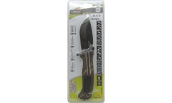 Sulankstomas peilis su fiksatoriumi, juoda geležtė, 21,7 cm