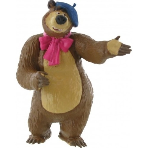 Painter Bear Figurine