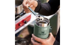Termosas maistui Stanley Classic Legendary 0.4L, žalias, su šaukštu