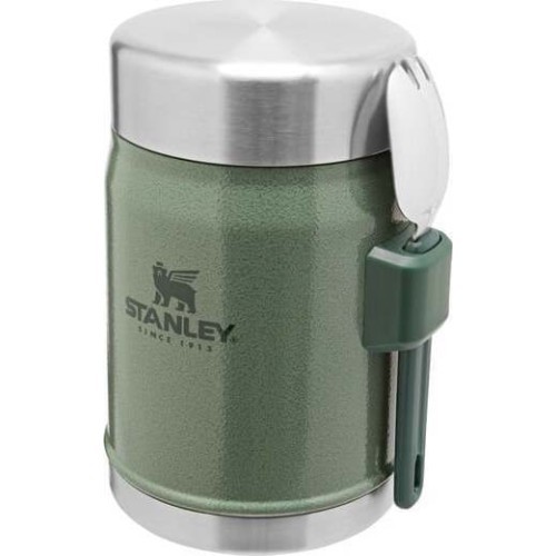 Termosas maistui Stanley Classic Legendary 0.4L, žalias, su šaukštu