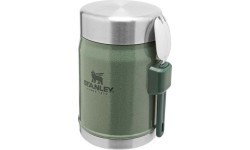 Termosas maistui Stanley Classic Legendary 0.4L, žalias, su šaukštu
