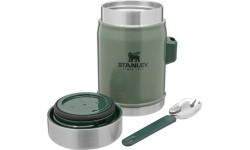 Thermos For Food Stanley Classic Legendary 0.4L, Green, With Spork