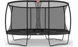 Батут BERG Grand Elite Regular 520 серый + защитная сетка DLX XL