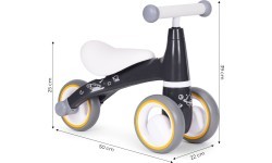 Детский трёхколёсный велосипед с колёсами EVA «Cosmic» ECOTOYS