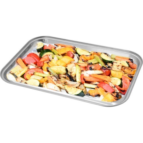 Stainless Steel Grill Tray Cattara, 34x24cm