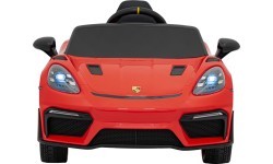 Электромобиль Porsche 718 Spyder RS, красный