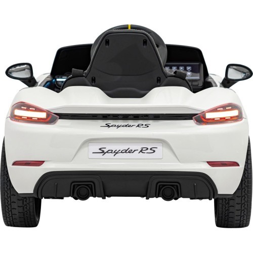 Электромобиль Porsche Spyder RS 718, белый