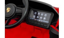 Porsche Spyder RS 718  vehicle Red