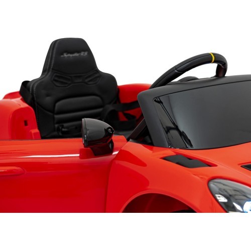 Porsche Spyder RS 718  vehicle Red