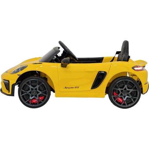 Porsche Spyder RS 718  vehicle Yellow MP4