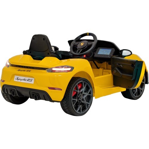 Porsche Spyder RS 718  vehicle Yellow MP4