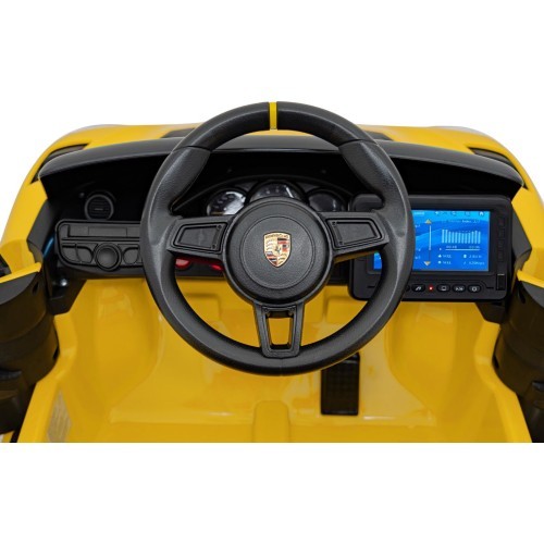 Porsche Spyder RS 718  vehicle Yellow MP4