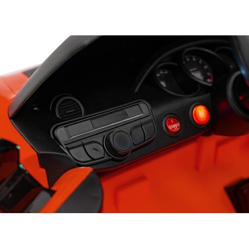 Электромобиль Porsche Spyder RS 718 красный MP4