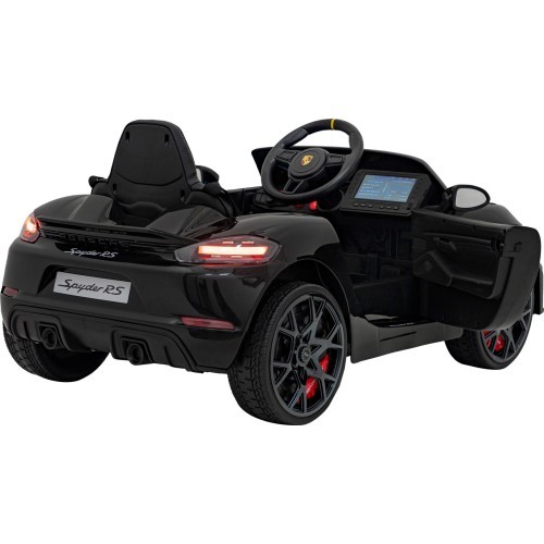 Porsche Spyder RS 718  vehicle Black MP4