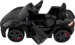 Детский электромобиль Porsche Spyder RS 718 чёрный MP4