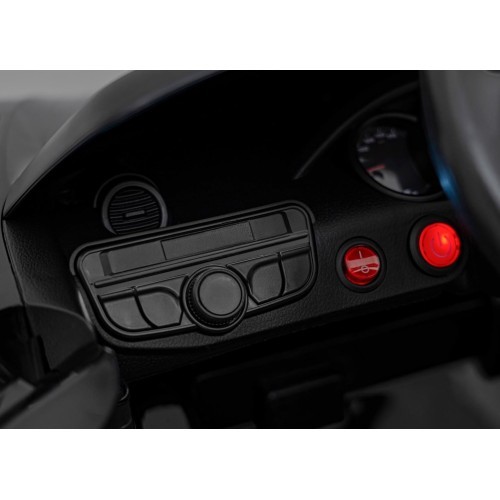 Детский электромобиль Porsche Spyder RS 718 чёрный MP4