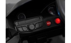 Vaikų elektromobilis Porsche Spyder RS 718 juodas MP4