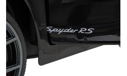 Детский электромобиль Porsche Spyder RS 718 чёрный MP4