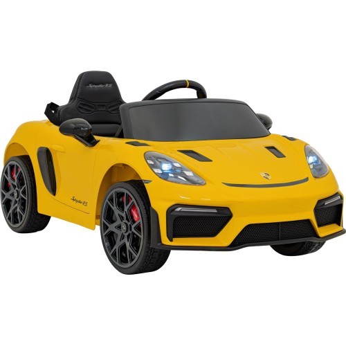 Porsche Spyder RS 718  vehicle Painting Yellow