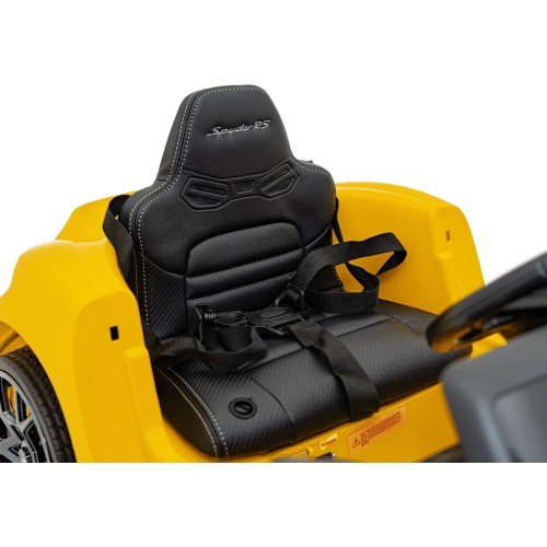 Porsche Spyder RS 718  vehicle Painting Yellow