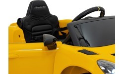 Porsche Spyder RS 718  vehicle Painting Yellow