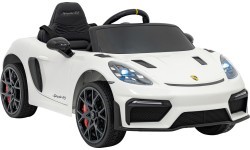 Электромобиль Porsche Spyder RS 718, белый