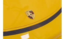 Электромобиль Porsche Spyder RS 718, жёлтый
