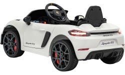 Электромобиль Porsche Spyder RS 718, белый