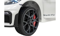 Электромобиль Porsche Spyder RS 718, белый