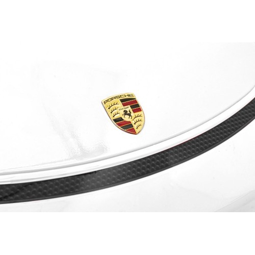 Elektromobilis Porsche Spyder RS 718, baltas
