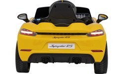 Porsche Spyder RS 718  vehicle Yellow