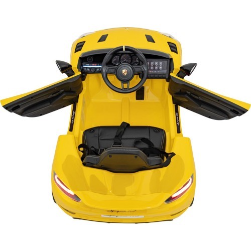 Porsche Spyder RS 718  vehicle Yellow