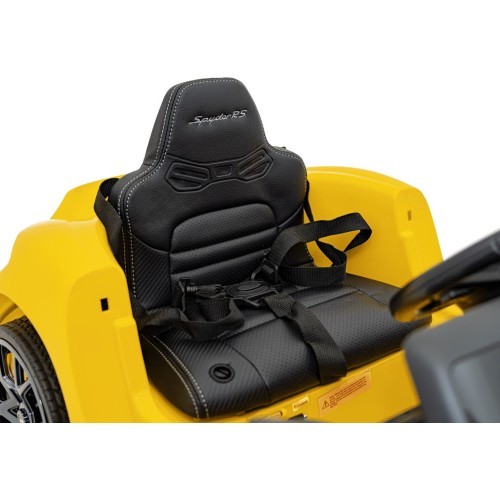 Porsche Spyder RS 718  vehicle Yellow