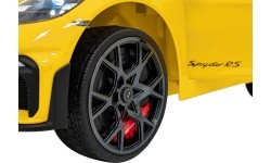 Porsche Spyder RS 718  vehicle Yellow