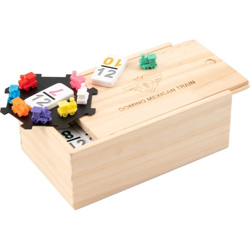 Mexican Train Double 12 numbers Domino Game