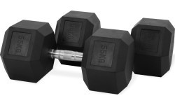 "Hastings" šešiakampių hantelių 55 kg rinkinys