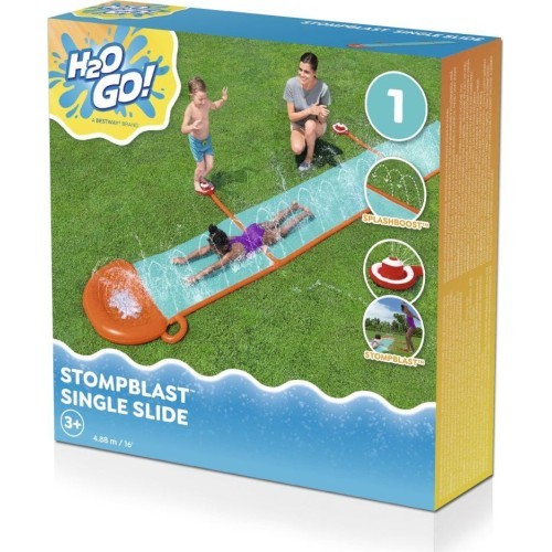 Водная горка Bestway H2OGO StompBlast 488 см