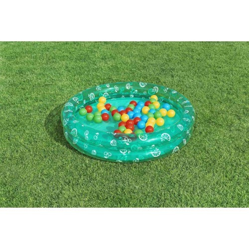 Зелёный бассейн 91x20 см + мячики BESTWAY
