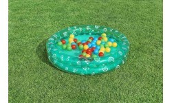Зелёный бассейн 91x20 см + мячики BESTWAY