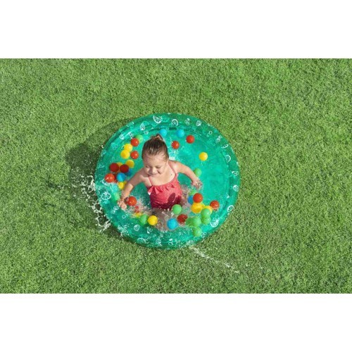 Žalias baseinas 91x20 cm + kamuoliukai BESTWAY