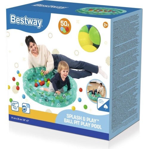 Green Pool 91x20cm + BESTWAY Balls