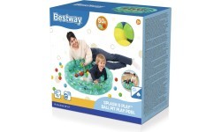 Зелёный бассейн 91x20 см + мячики BESTWAY