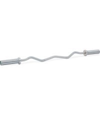 Профессиональный олимпийский гриф EZ Curl Pivot Fitness