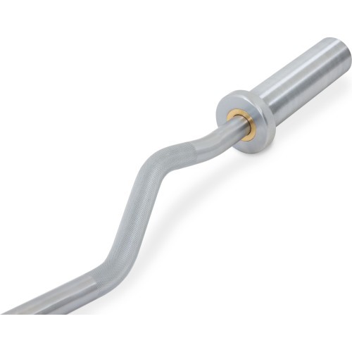 Pivot Fitness profesionalus olimpinis EZ Curl grifas